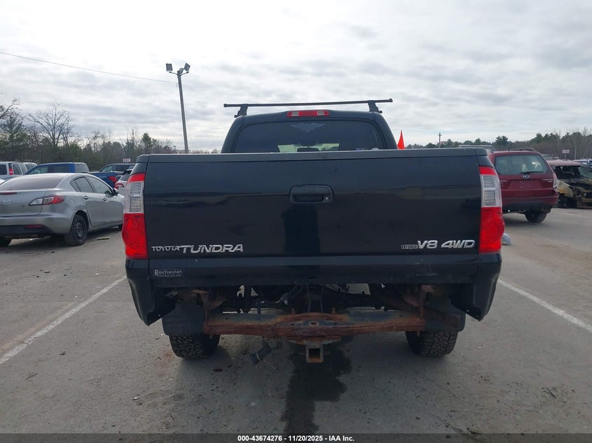 2006 Toyota Tundra Sr5 V8 VIN: 5TBDT44146S526634 Lot: 43674276