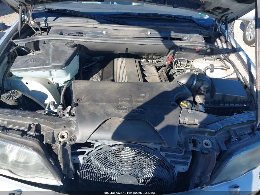 2003 BMW X5 3.0I VIN: 5UXFA53543LV97778 Lot: 43674287