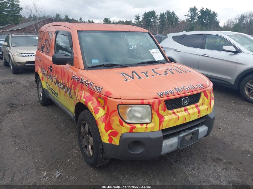 2003 Honda Element Ex VIN: 5J6YH28503L029809 Lot: 43674288