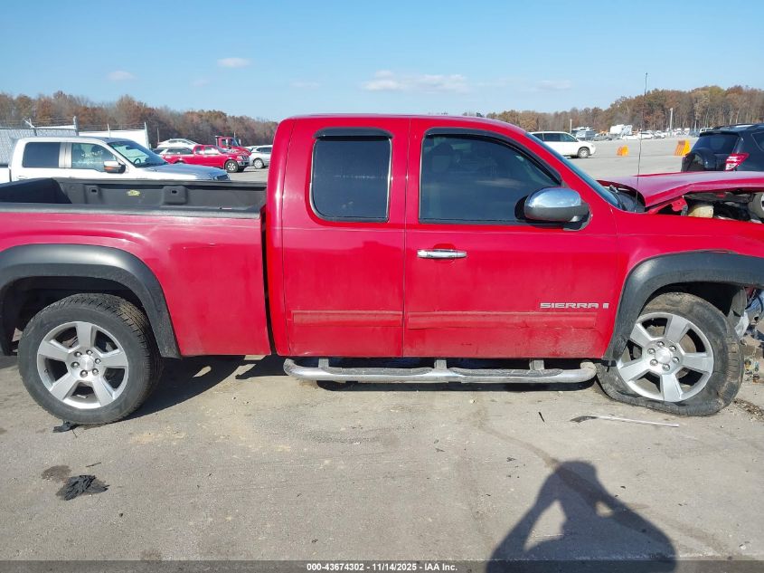 2007 GMC Sierra 1500 Sle2 VIN: 2GTEK190171525334 Lot: 43674302