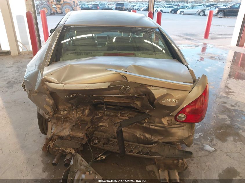 2005 Nissan Maxima 3.5 Se VIN: 1N4BA41E15C855292 Lot: 43674305