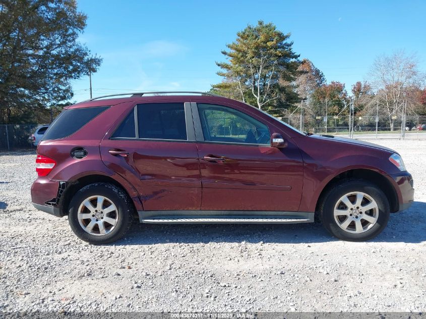 2007 Mercedes-Benz Ml 350 VIN: 4JGBB86E47A158362 Lot: 43674317