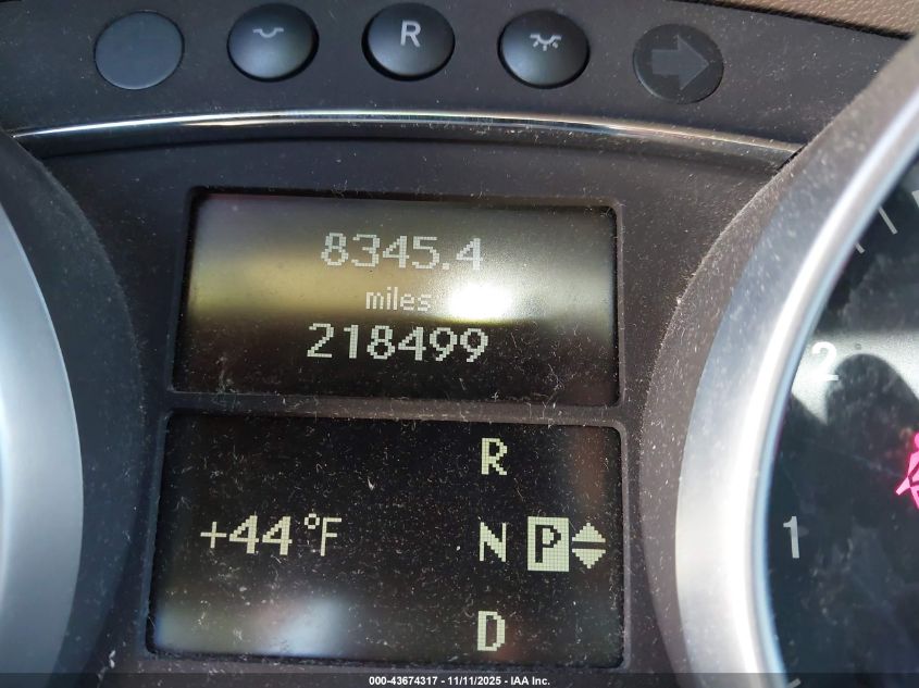 2007 Mercedes-Benz Ml 350 VIN: 4JGBB86E47A158362 Lot: 43674317