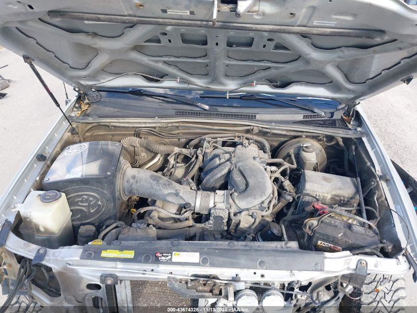 2005 Toyota Tacoma Base V6 VIN: 5TEMU52N55Z046314 Lot: 43674326