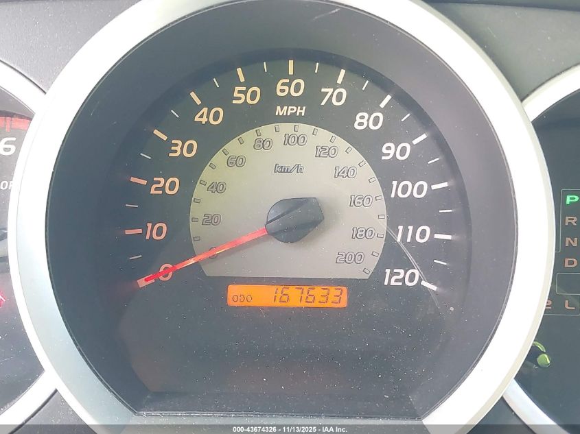 2005 Toyota Tacoma Base V6 VIN: 5TEMU52N55Z046314 Lot: 43674326