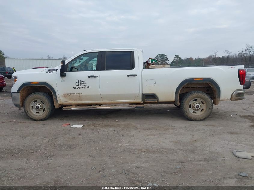 2022 GMC Sierra 2500Hd 4Wd Long Bed Pro VIN: 1GT49LE70NF177764 Lot: 43674378