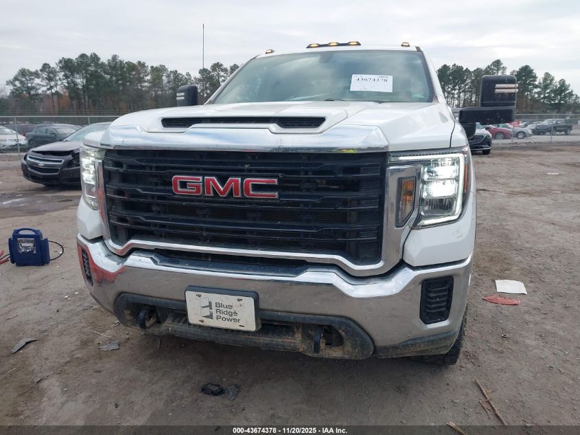 2022 GMC Sierra 2500Hd 4Wd Long Bed Pro VIN: 1GT49LE70NF177764 Lot: 43674378