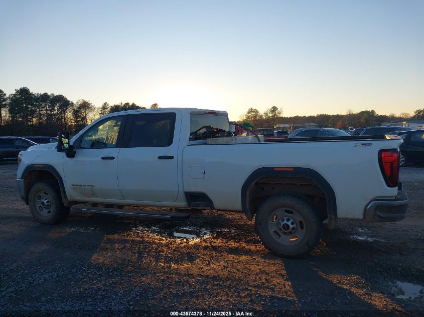 2022 GMC Sierra 2500Hd 4Wd Long Bed Pro VIN: 1GT49LE70NF177764 Lot: 43674378