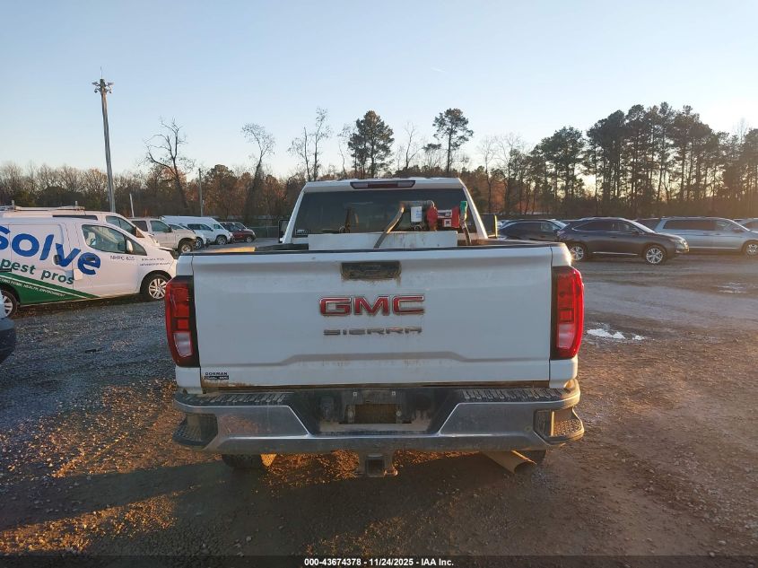 2022 GMC Sierra 2500Hd 4Wd Long Bed Pro VIN: 1GT49LE70NF177764 Lot: 43674378