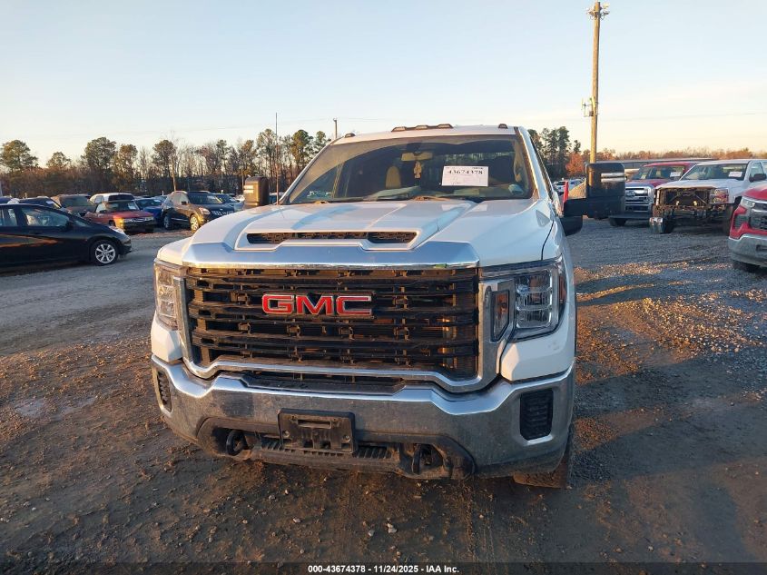 2022 GMC Sierra 2500Hd 4Wd Long Bed Pro VIN: 1GT49LE70NF177764 Lot: 43674378
