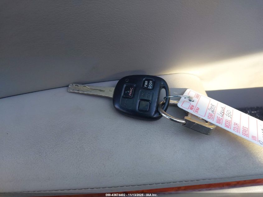 2008 Lexus Rx 350 VIN: 2T2GK31U88C045826 Lot: 43674402