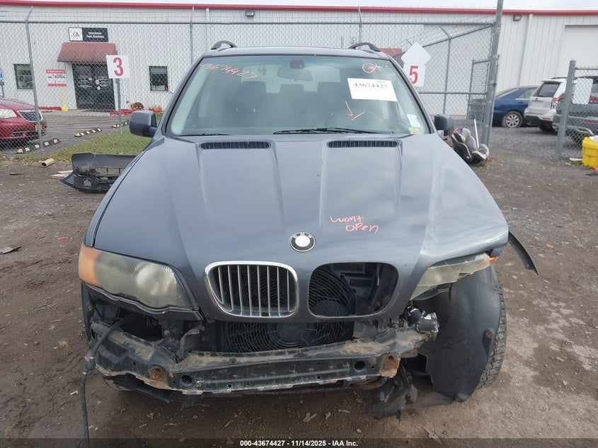 2003 BMW X5 4.4I VIN: 5UXFB335X3LH47350 Lot: 43674427