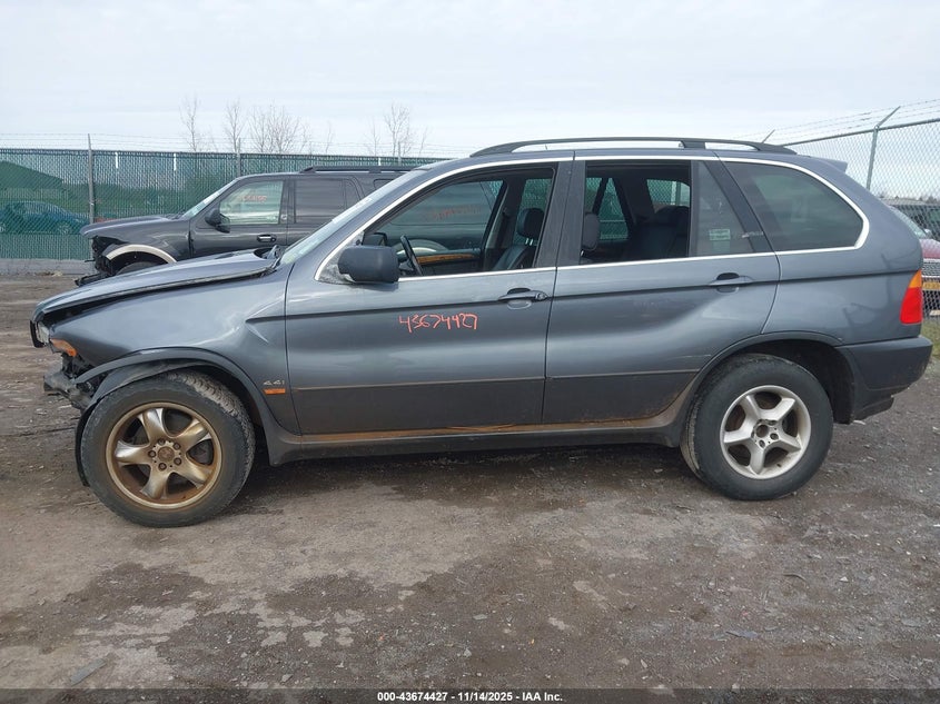 2003 BMW X5 4.4I VIN: 5UXFB335X3LH47350 Lot: 43674427
