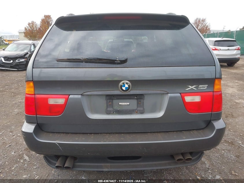 2003 BMW X5 4.4I VIN: 5UXFB335X3LH47350 Lot: 43674427