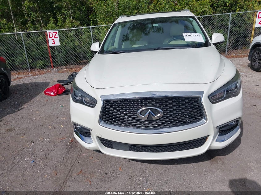 2017 Infiniti Qx60 VIN: 5N1DL0MN1HC508076 Lot: 43674437