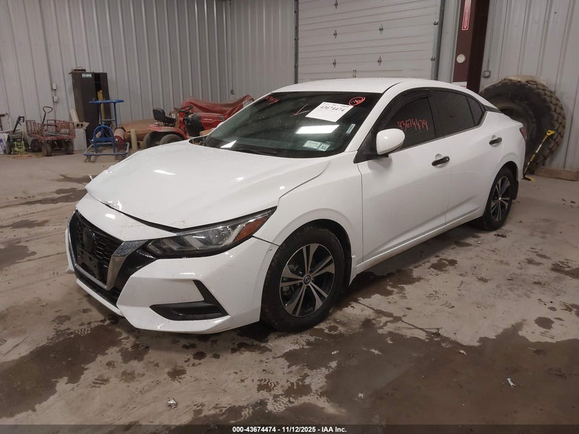 3N1AB8CV2NY231468 2022 NISSAN SENTRA photo no. 2