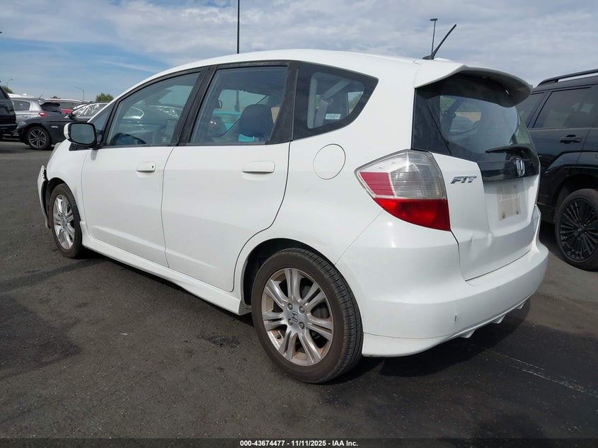 JHMGE88449S034884 2009 HONDA FIT photo no. 3
