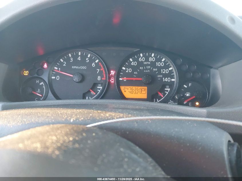 2010 Nissan Xterra S VIN: 5N1AN0NU5AC516075 Lot: 43674493