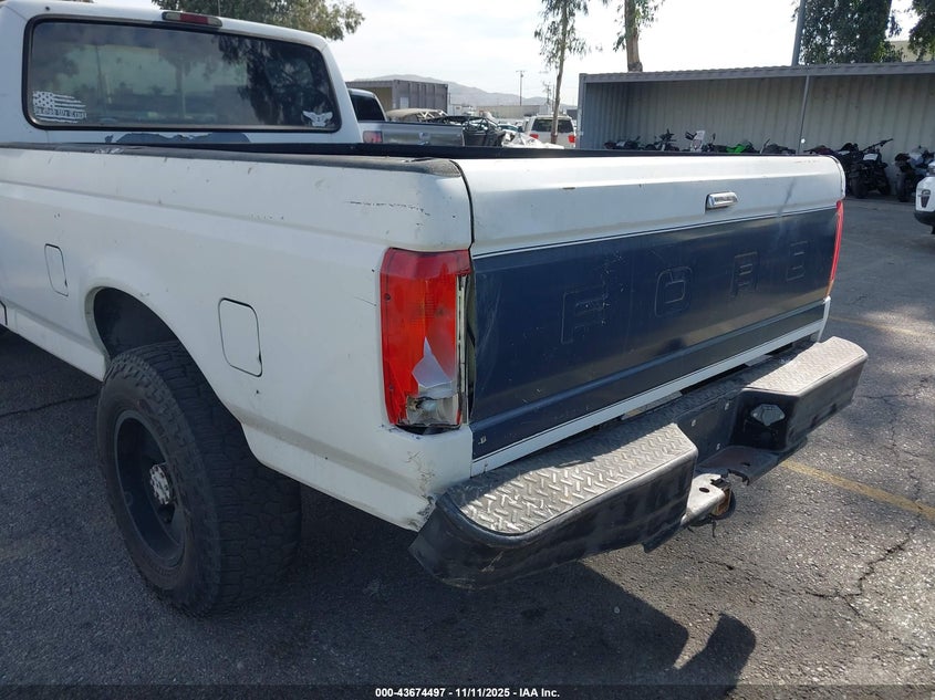 1994 Ford F250 VIN: 1FTHF25H8RLA89193 Lot: 43674497