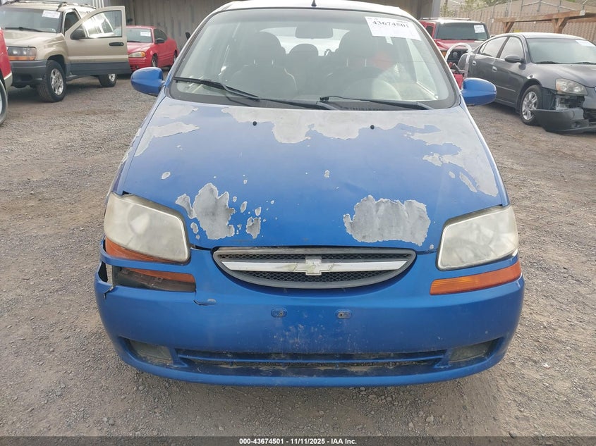 2008 Chevrolet Aveo 5 Ls VIN: KL1TD66648B251658 Lot: 43674501