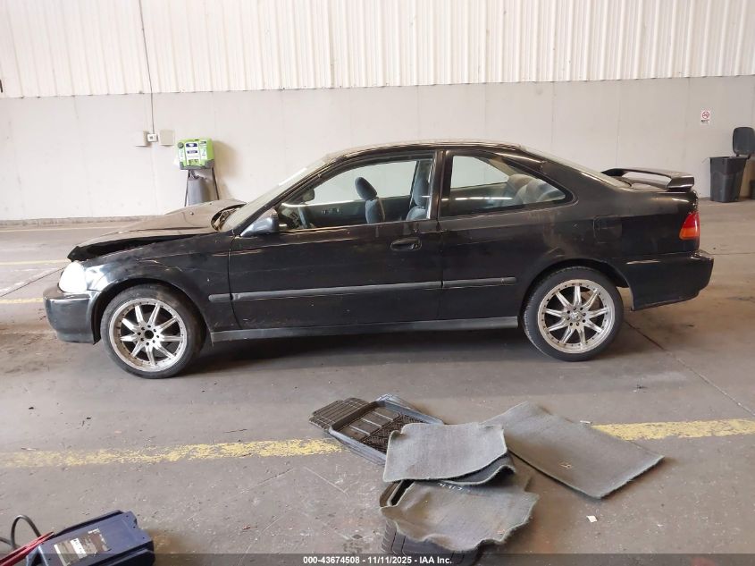 1997 Honda Civic Dx VIN: 1HGEJ622XVL093198 Lot: 43674508