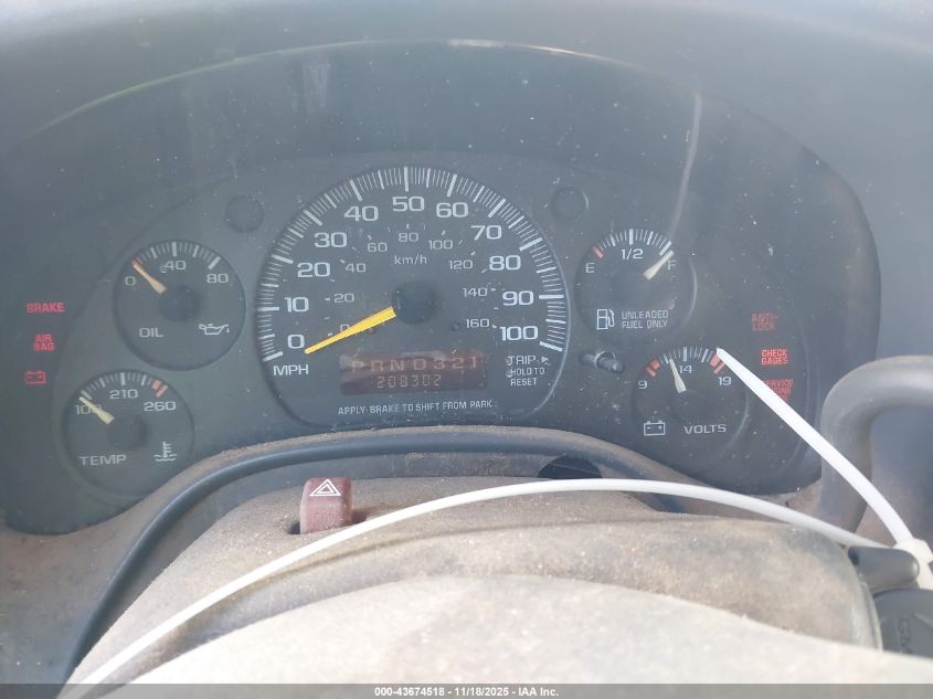 2000 GMC Savana Standard VIN: 1GTHG39R2Y1231599 Lot: 43674518