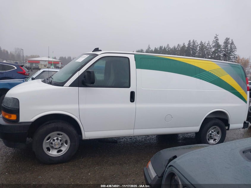 2025 Chevrolet Express Cargo Rwd 2500 Regular Wheelbase Wt VIN: 1GCWGAFP5S1128506 Lot: 43674551