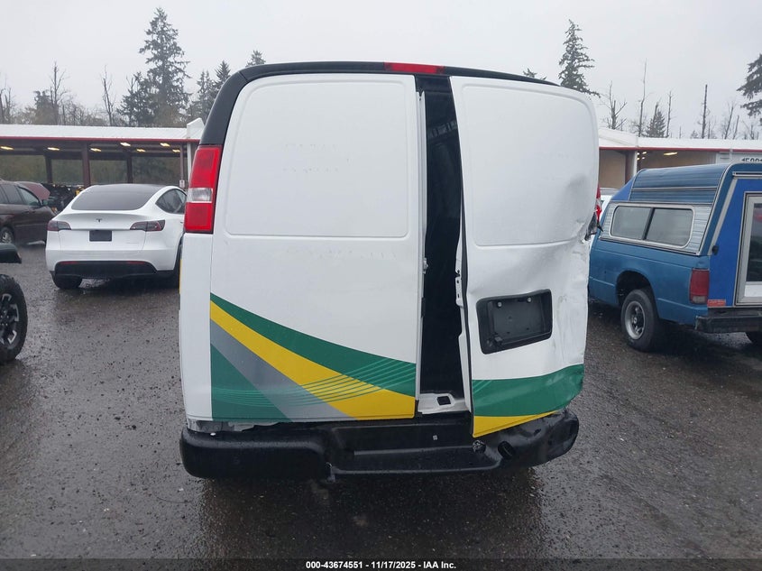 2025 Chevrolet Express Cargo Rwd 2500 Regular Wheelbase Wt VIN: 1GCWGAFP5S1128506 Lot: 43674551