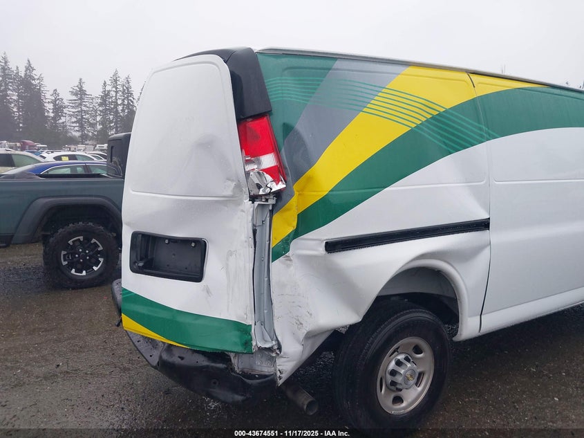 2025 Chevrolet Express Cargo Rwd 2500 Regular Wheelbase Wt VIN: 1GCWGAFP5S1128506 Lot: 43674551