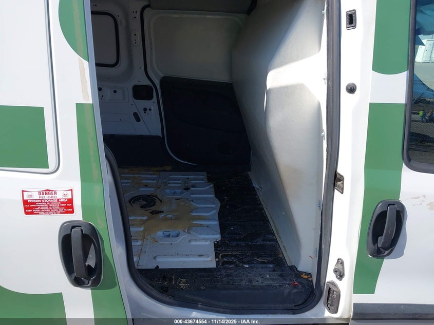 2021 Ram Promaster City Tradesman Slt VIN: ZFBHRFBBXM6V73231 Lot: 43674554