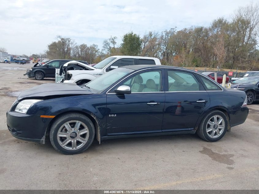 2008 Mercury Sable Premier VIN: 1MEHM42W68G621132 Lot: 43674576