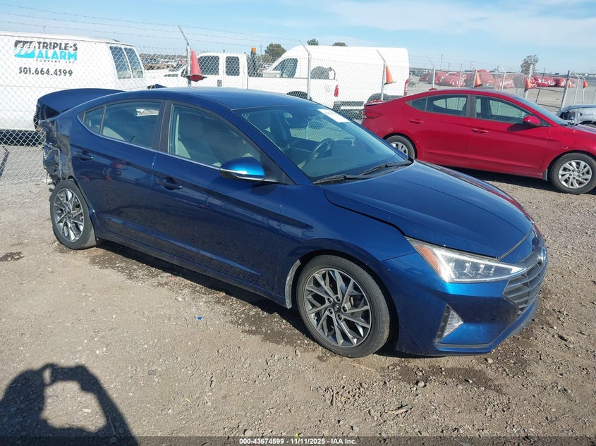 2020 HYUNDAI ELANTRA LIMITED - 5NPD84LF7LH570537