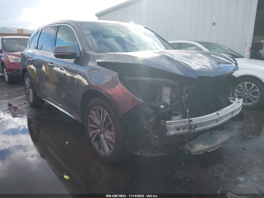 2018 ACURA MDX TECHNOLOGY   ENTERTAINMENT PKGS - 5J8YD4H7XJL014733