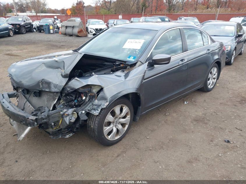 2008 Honda Accord 2.4 Ex-L VIN: 1HGCP26868A091364 Lot: 43674626