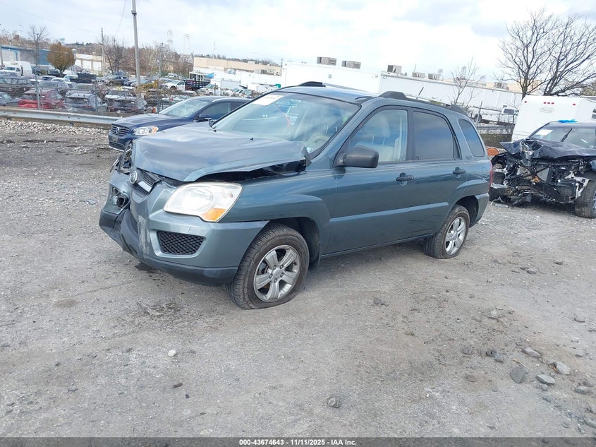 KNDJF724997599402 2009 KIA SPORTAGE photo no. 2