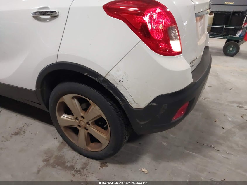 2016 Buick Encore VIN: KL4CJESB4GB749849 Lot: 43674656