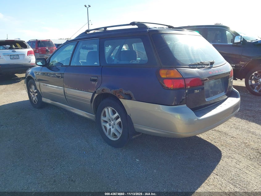 4S3BH6755Y7607147 2000 SUBARU OUTBACK photo no. 3