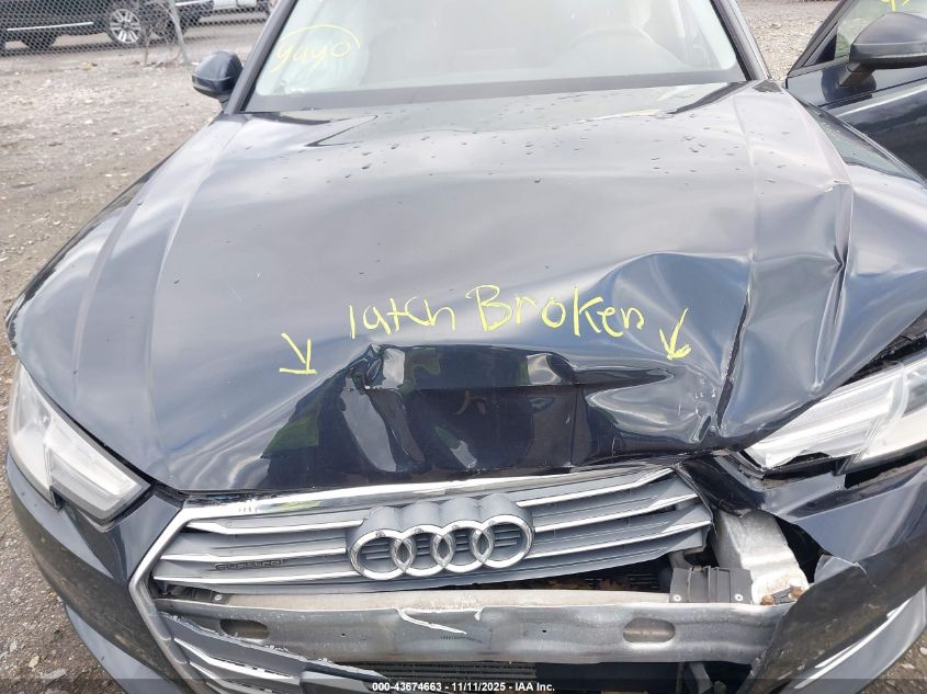 2017 Audi A4 2.0T Premium VIN: WAUANAF48HN036133 Lot: 43674663