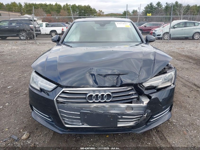 2017 Audi A4 2.0T Premium VIN: WAUANAF48HN036133 Lot: 43674663