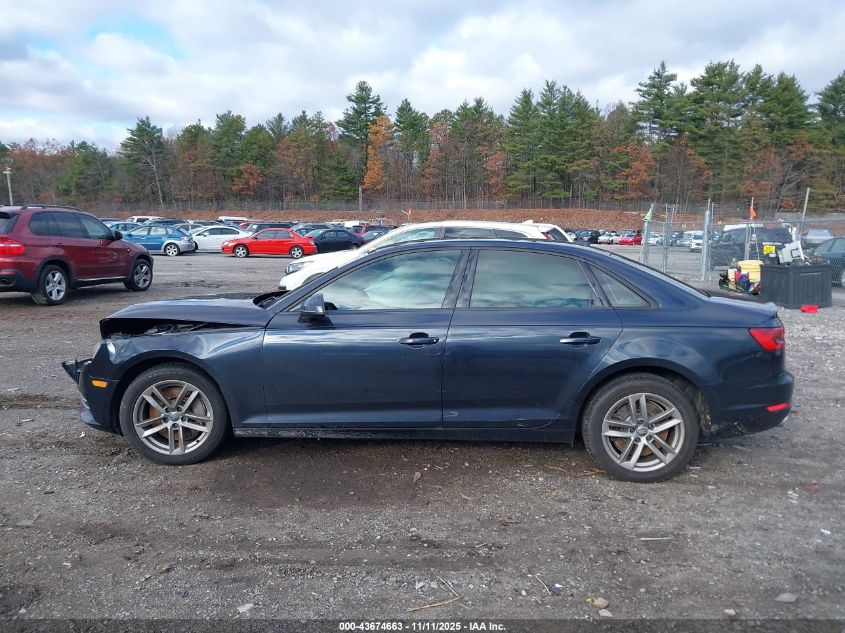 2017 Audi A4 2.0T Premium VIN: WAUANAF48HN036133 Lot: 43674663