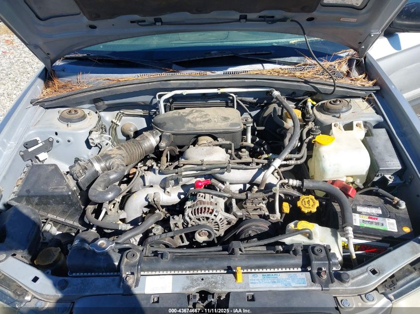 2005 Subaru Forester 2.5X VIN: JF1SG636X5H753007 Lot: 43674667