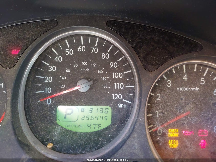 2005 Subaru Forester 2.5X VIN: JF1SG636X5H753007 Lot: 43674667