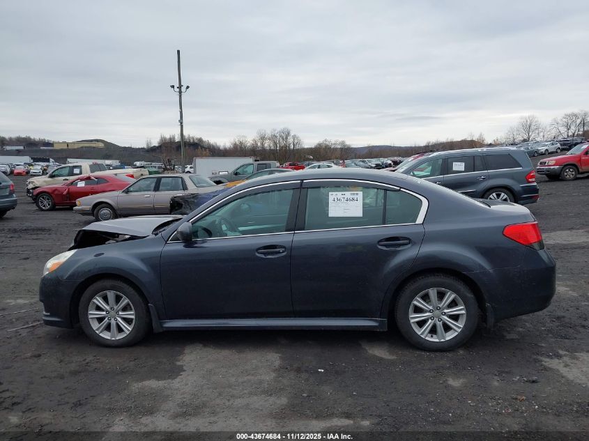 2011 Subaru Legacy 2.5I Premium VIN: 4S3BMBG6XB3256005 Lot: 43674684