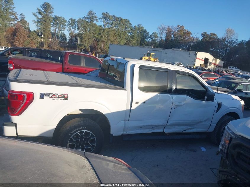 2022 Ford F-150 Xlt VIN: 1FTFW1E58NKE75622 Lot: 43674714