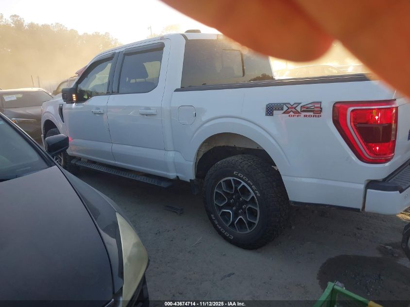 2022 Ford F-150 Xlt VIN: 1FTFW1E58NKE75622 Lot: 43674714