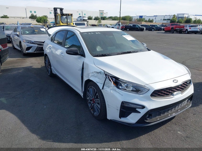 2021 KIA FORTE GT MANUAL - 3KPF44AC9ME318338