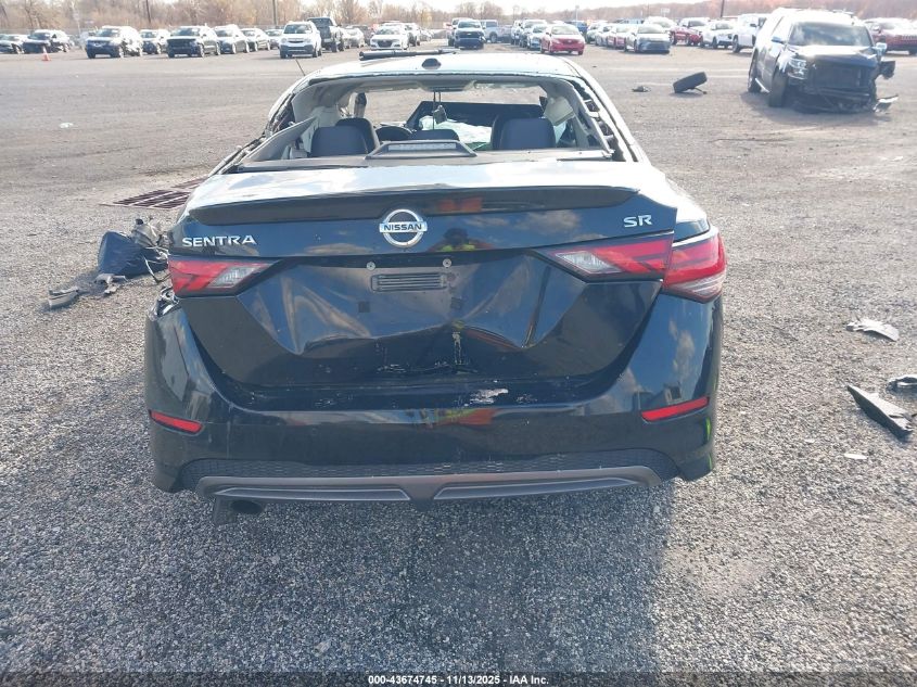 2020 Nissan Sentra Sr Xtronic Cvt VIN: 3N1AB8DV1LY293651 Lot: 43674745