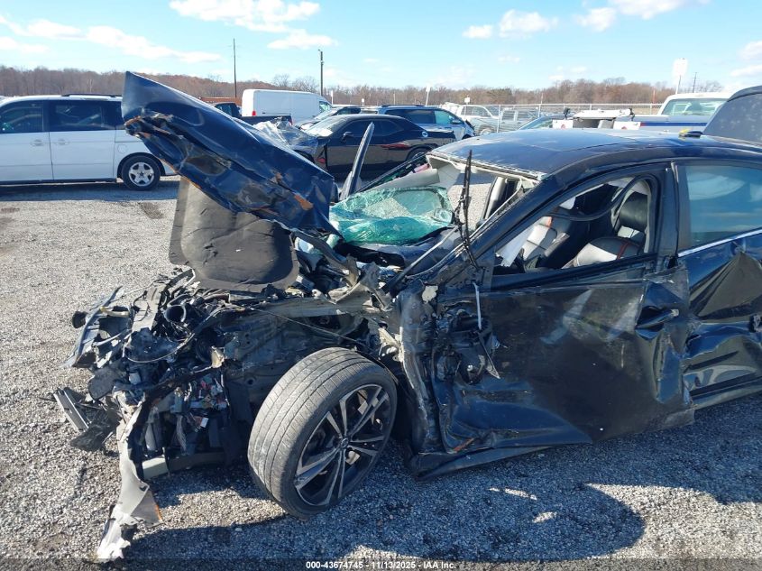 2020 Nissan Sentra Sr Xtronic Cvt VIN: 3N1AB8DV1LY293651 Lot: 43674745