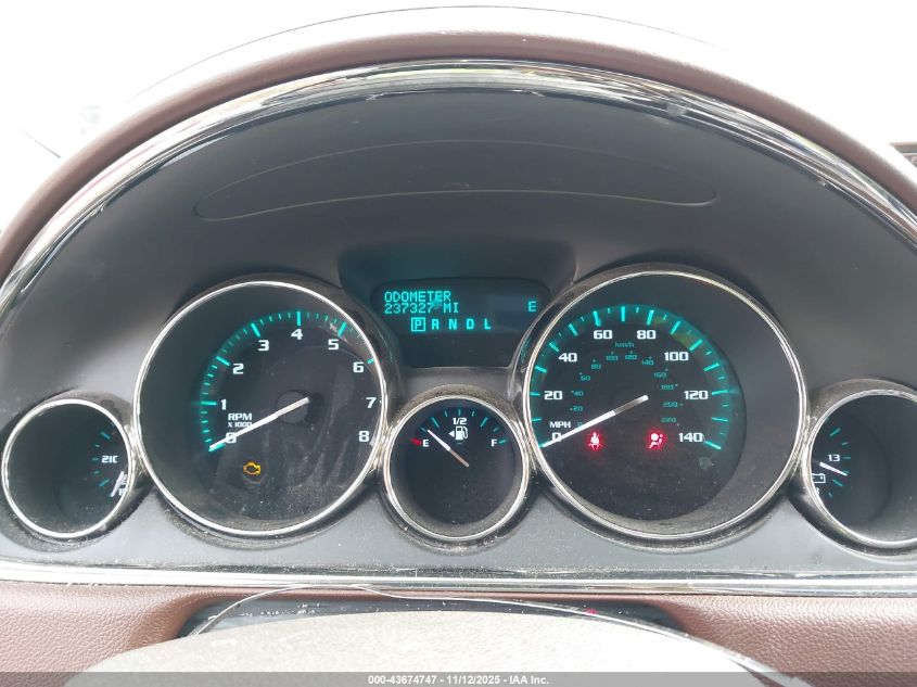 2013 Buick Enclave Leather VIN: 5GAKVCKD8DJ126572 Lot: 43674747