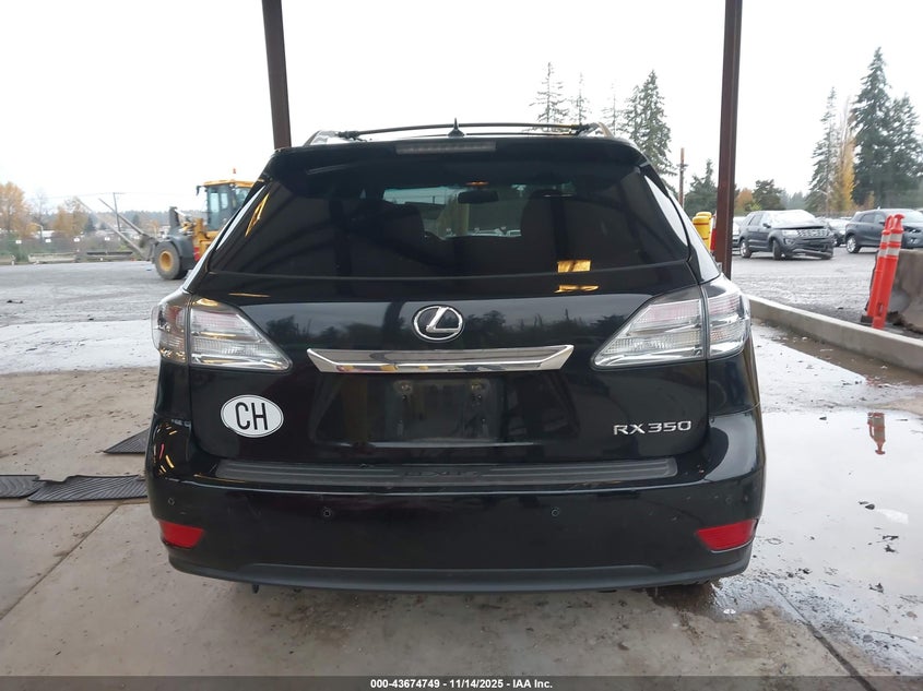 2011 Lexus Rx 350 VIN: 2T2BK1BA6BC117276 Lot: 43674749